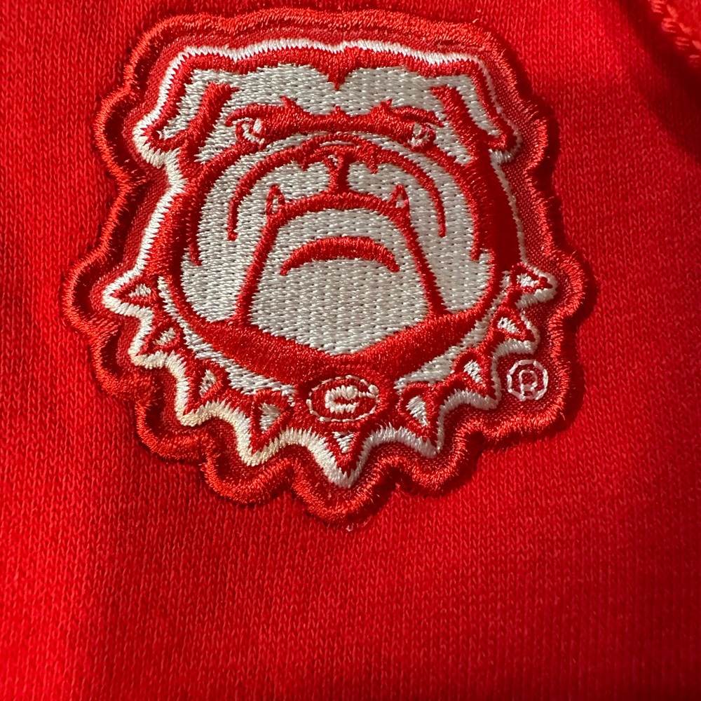 Georgia Bulldogs Nike Men’s 1/4 Zip Hooded Sweatshirt (Small) Retails For $70 - Picture 3 of 11